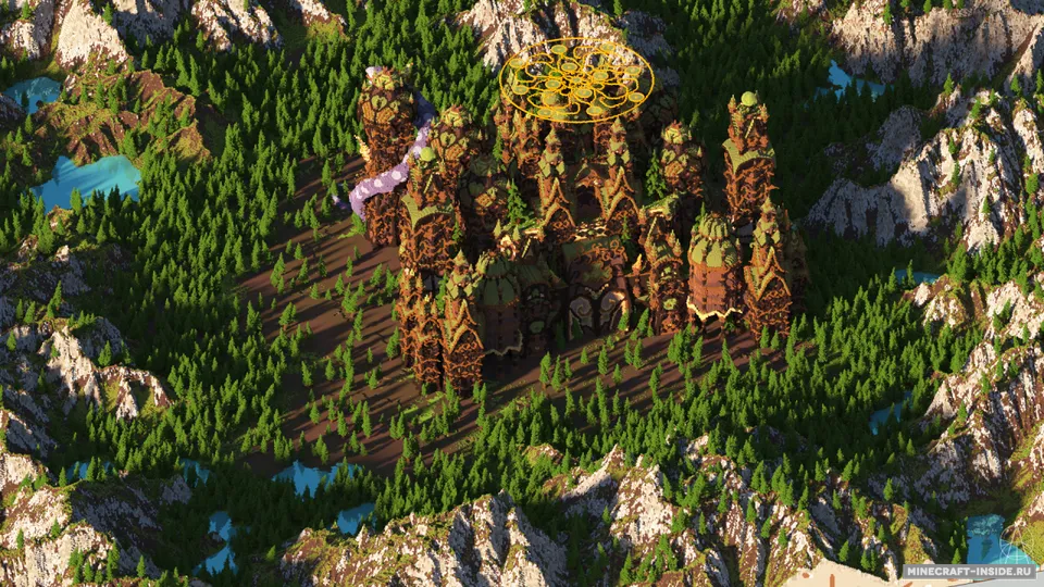 Castle Of Green Dawn — Minecraft xarita, rasm 8