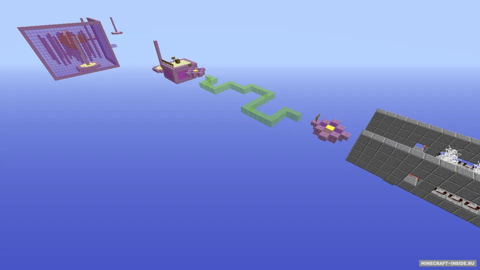 UniqueImpact’s Obstacle Course 4 — Minecraft xarita, rasm 2
