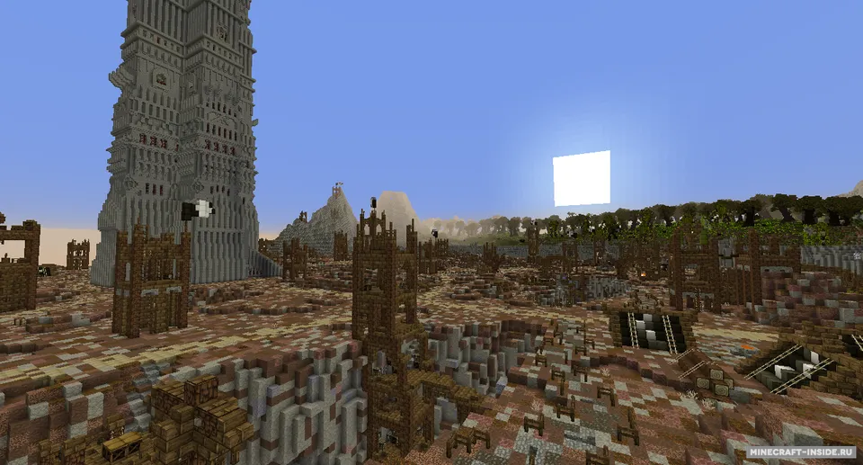 Isengard - Ruined Fortress — Minecraft xarita, rasm 4
