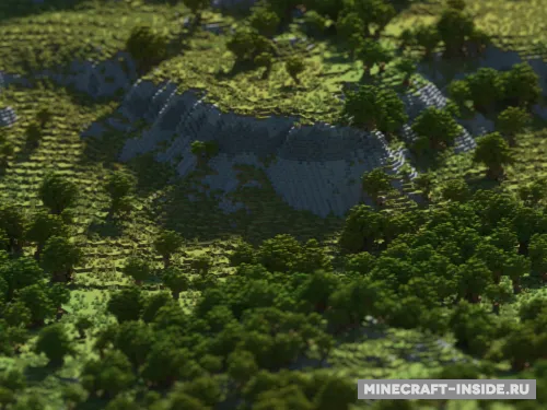 Fahari Highlands — Minecraft xarita, rasm 1