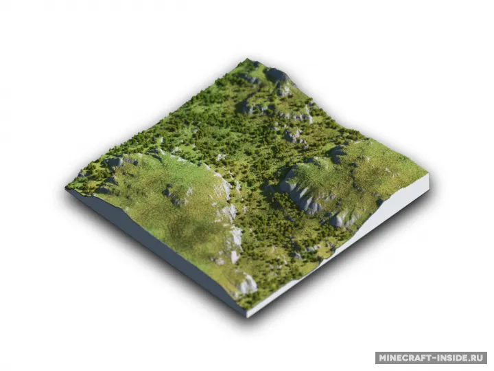 Fahari Highlands — Minecraft xarita, rasm 2