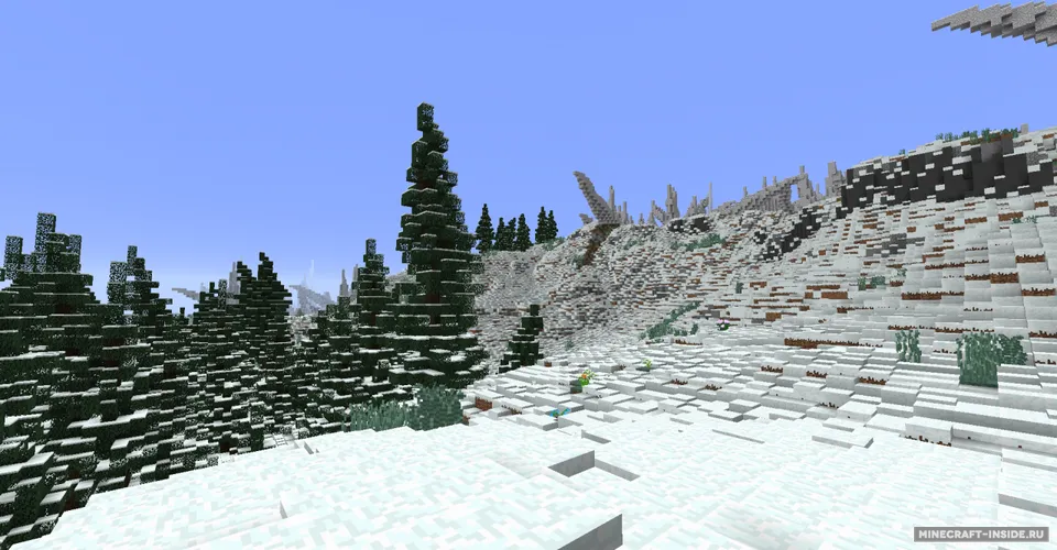 The Cold Cliffs of Calcratezz — Minecraft xarita, rasm 2