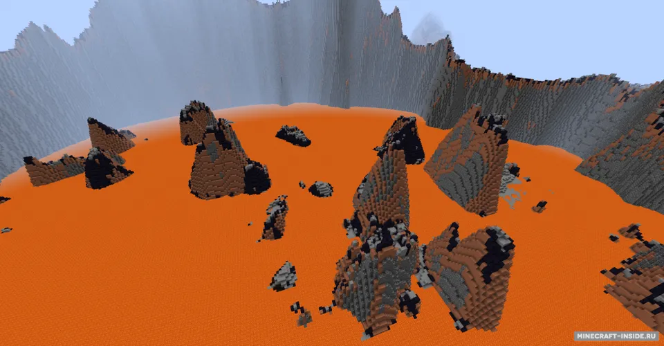 The Cold Cliffs of Calcratezz — Minecraft xarita, rasm 3