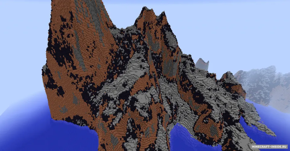 The Cold Cliffs of Calcratezz — Minecraft xarita, rasm 4