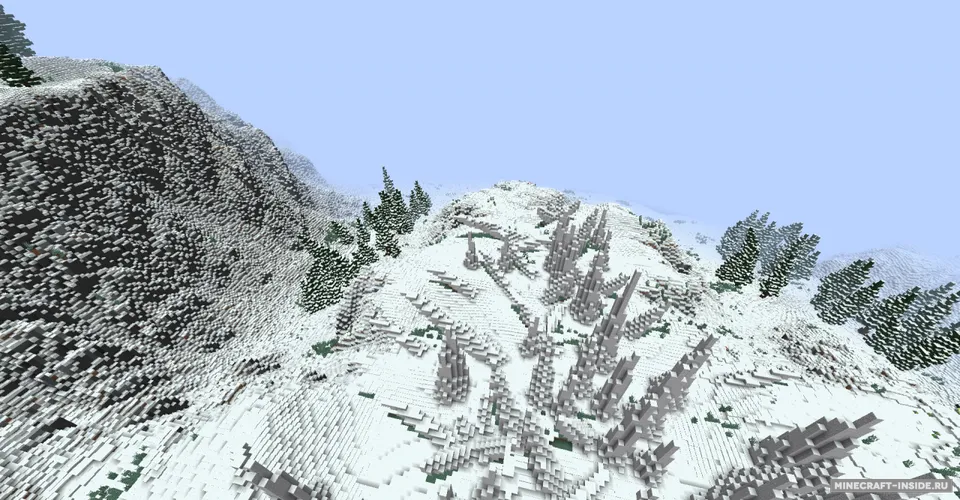The Cold Cliffs of Calcratezz — Minecraft xarita, rasm 5