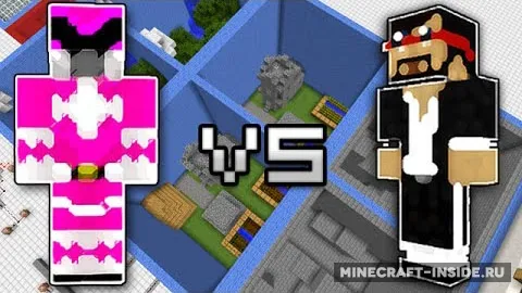 Don’t Take Damage VS — Minecraft xarita, rasm 1