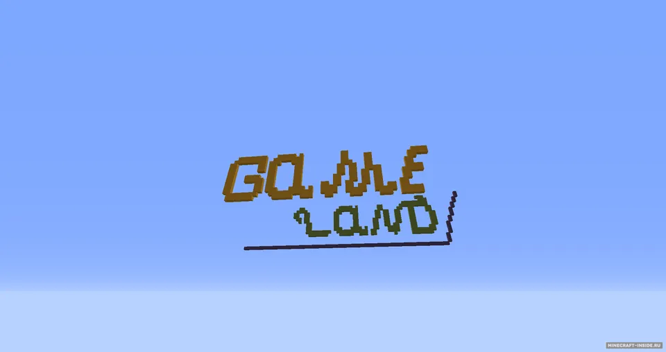 GameLand da mini-o'yinlar! — Minecraft xarita, rasm 2