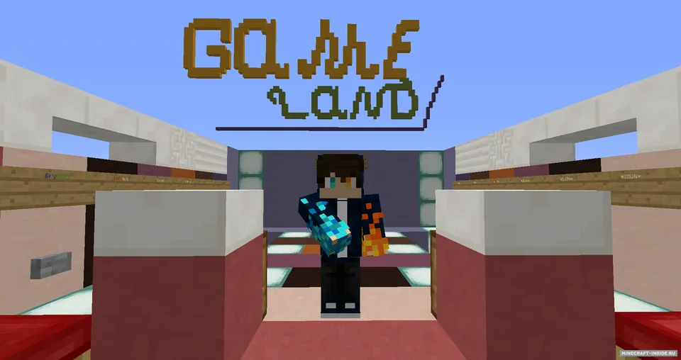 GameLand da mini-o'yinlar! — Minecraft xarita, rasm 4
