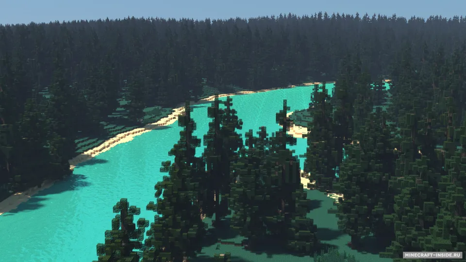 Snowy Passage — Minecraft xarita, rasm 2