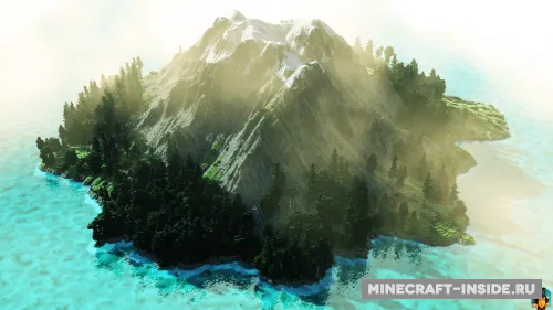 Little island — Minecraft xarita, rasm 1