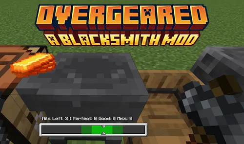 Overgeared — Minecraft mod, rasm 1