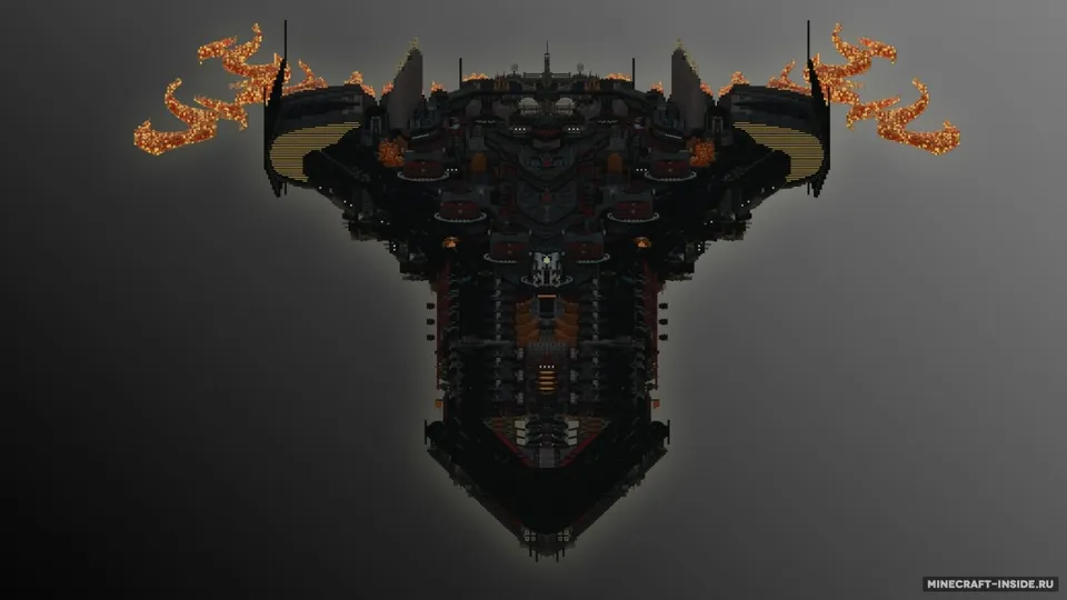 Plan B Heavy Rocket Cruiser — Minecraft xarita, rasm 3