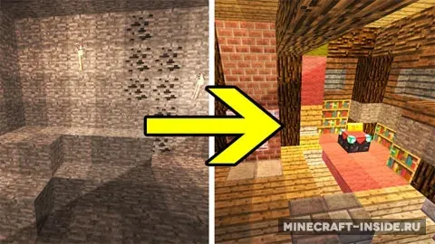 Transforming Redstone Cave