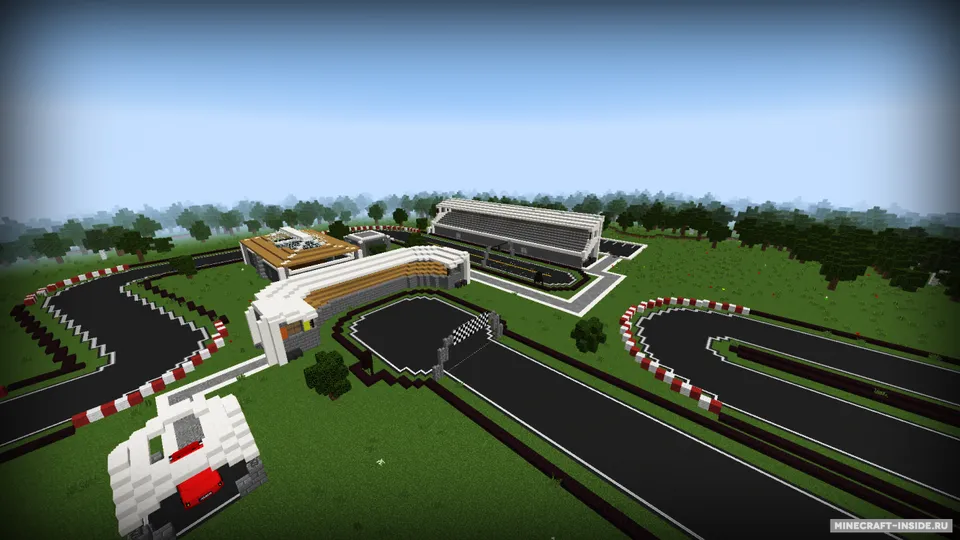 Minecar Racing — Minecraft xarita, rasm 5