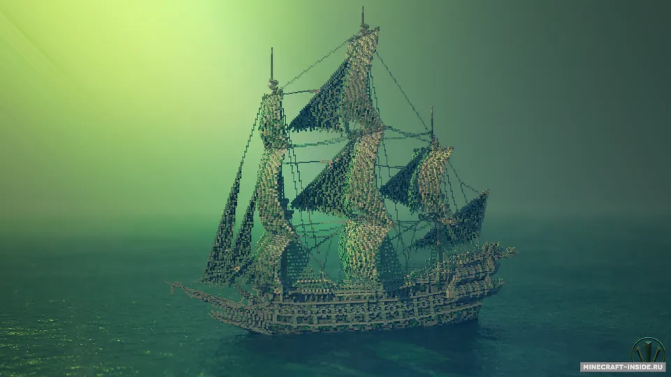 The Flying Dutchman — Minecraft xarita, rasm 2