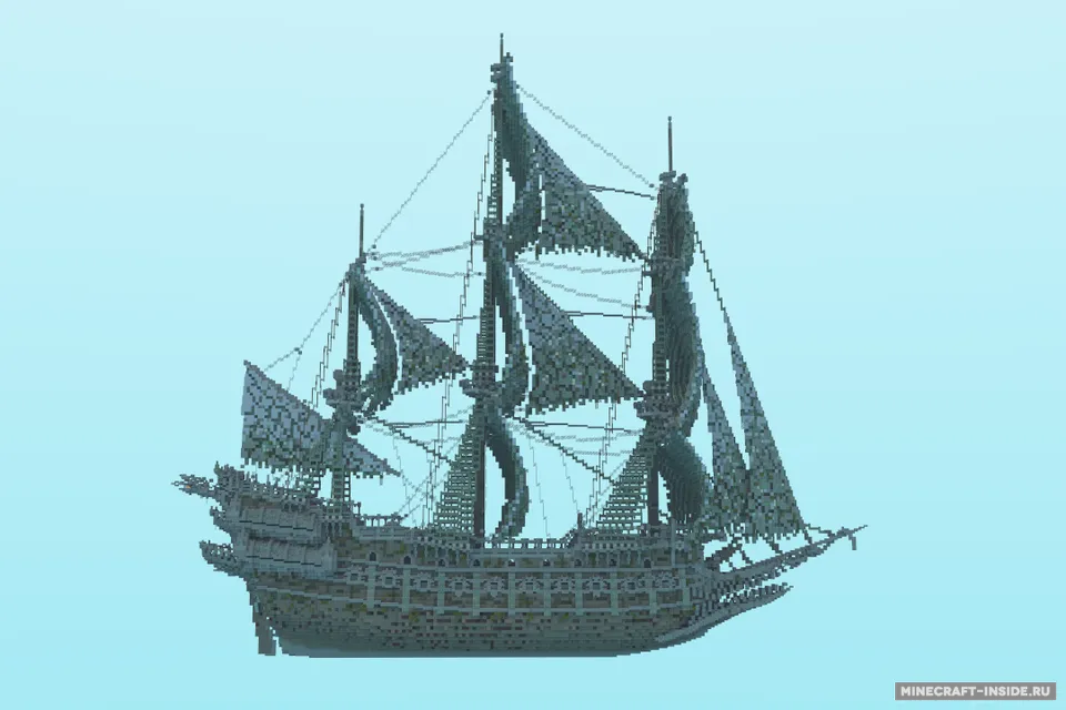 The Flying Dutchman — Minecraft xarita, rasm 4