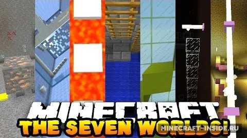 The 7 Worlds — Minecraft xarita, rasm 1