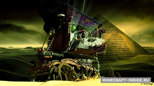 Bohemian Nightmare — Minecraft xarita, rasm 1