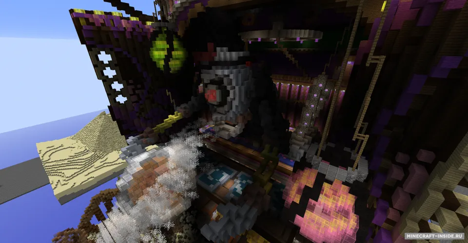 Bohemian Nightmare — Minecraft xarita, rasm 2