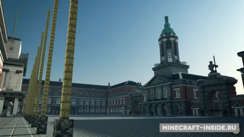Dublin Castle — Minecraft xarita, rasm 1