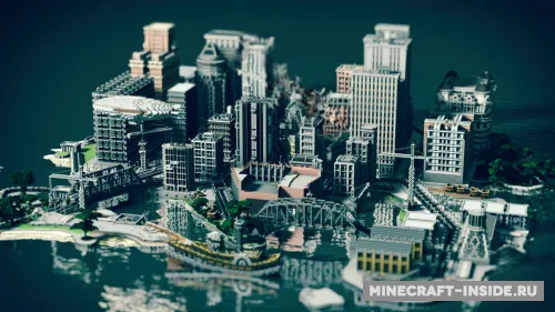 Gotham City — Minecraft xarita, rasm 1