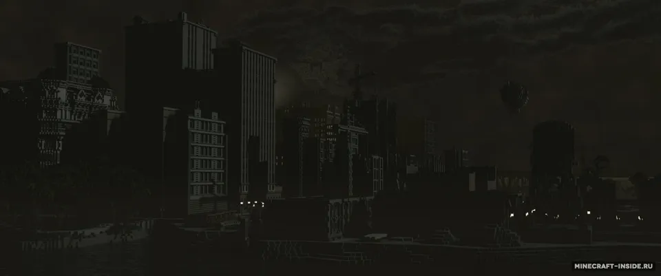 Gotham City — Minecraft xarita, rasm 2