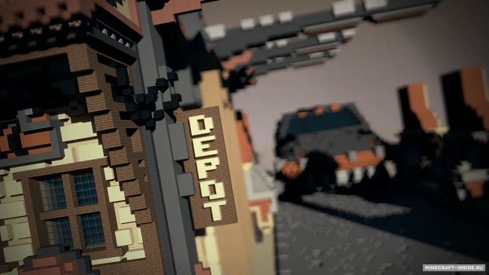 Sandstorm Station — Minecraft xarita, rasm 4