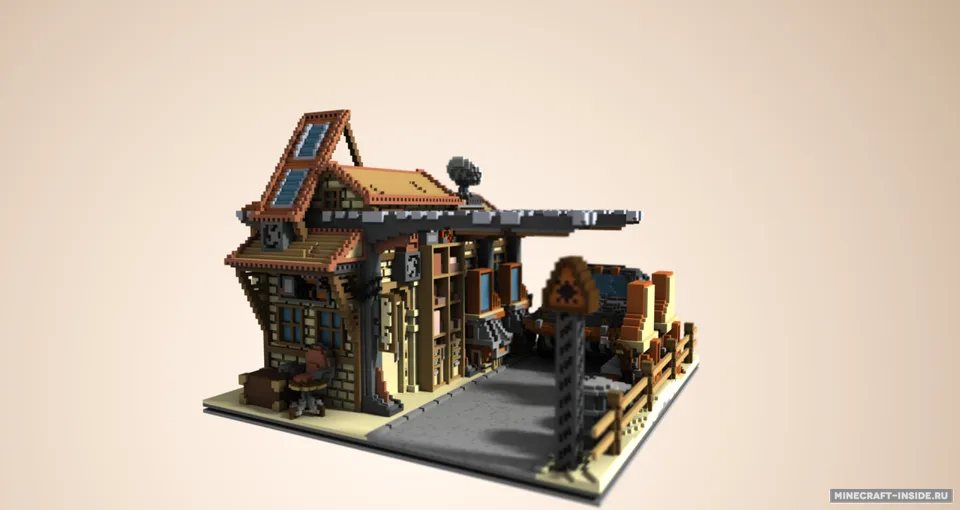 Sandstorm Station — Minecraft xarita, rasm 5