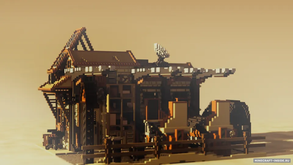 Sandstorm Station — Minecraft xarita, rasm 6
