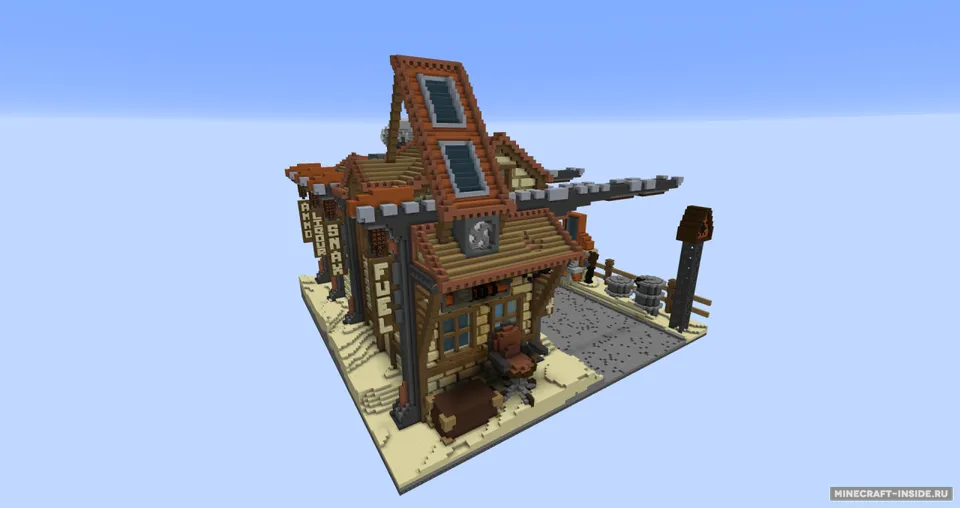 Sandstorm Station — Minecraft xarita, rasm 7