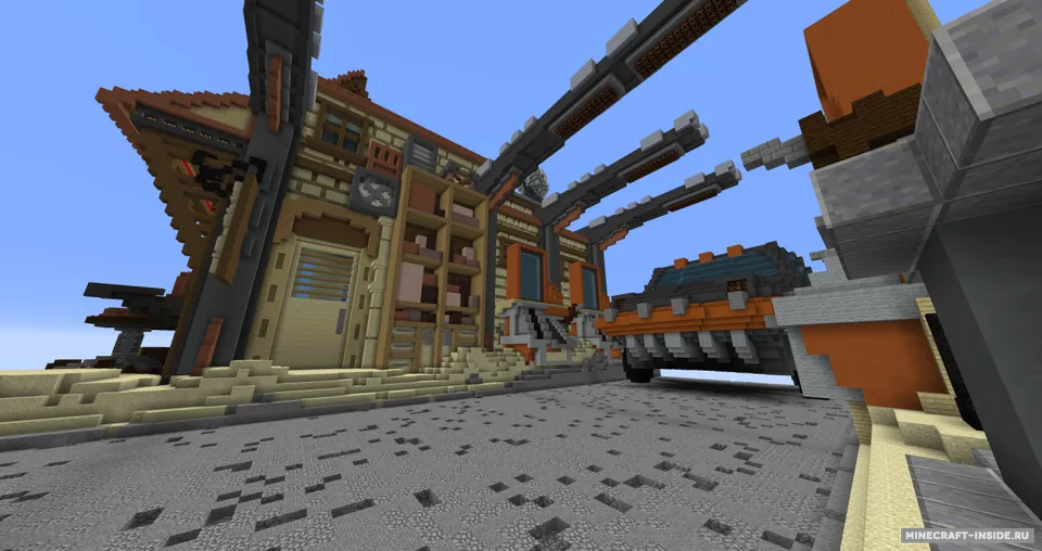 Sandstorm Station — Minecraft xarita, rasm 8