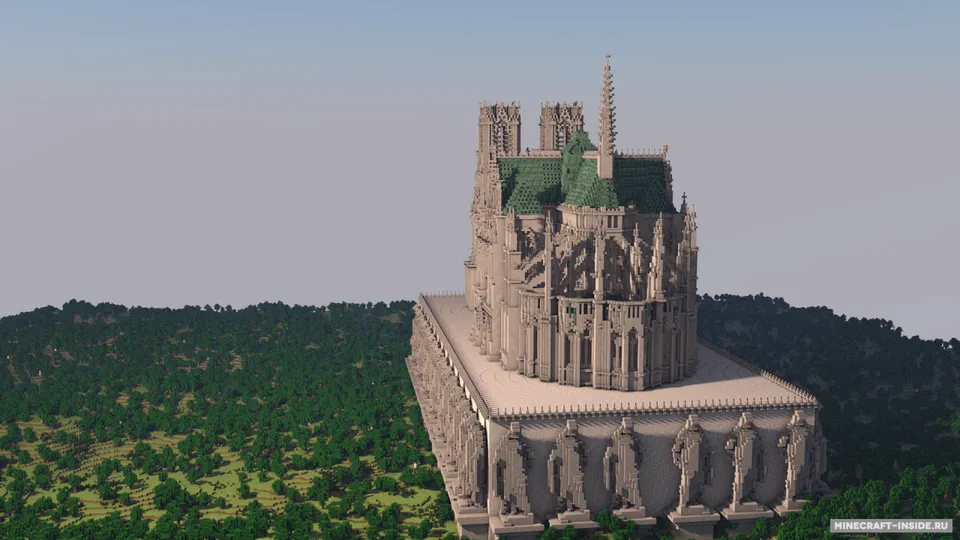 Reims Cathedral — Minecraft xarita, rasm 3