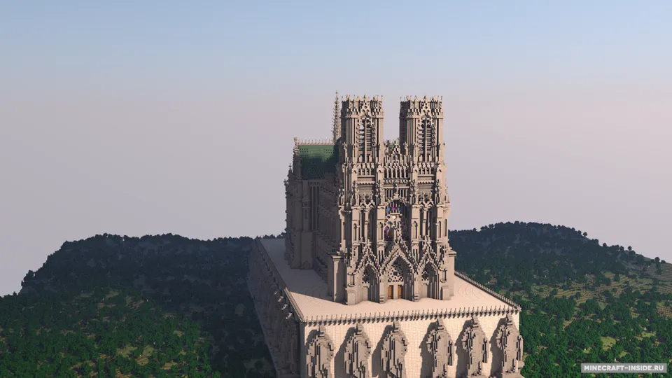 Reims Cathedral — Minecraft xarita, rasm 4