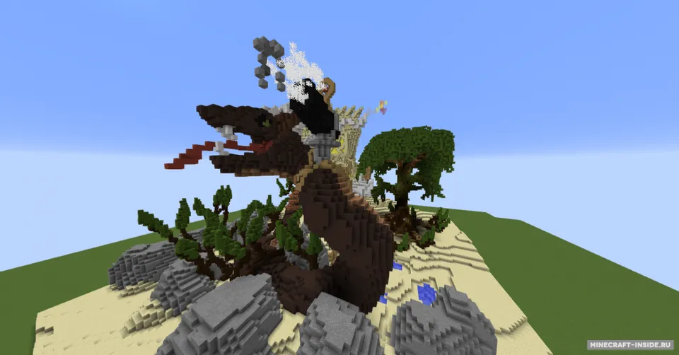 Fierce Snake Demon Temple — Minecraft xarita, rasm 5