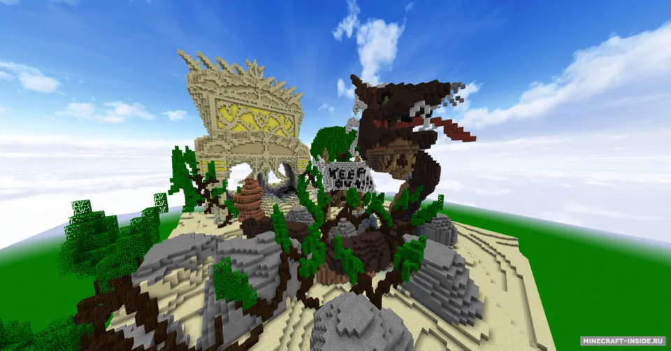 Fierce Snake Demon Temple — Minecraft xarita, rasm 6