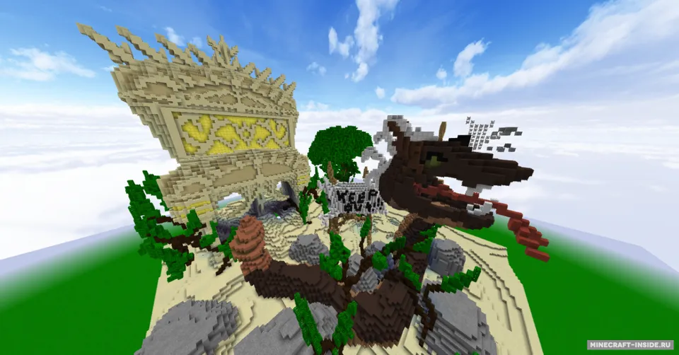 Fierce Snake Demon Temple — Minecraft xarita, rasm 7