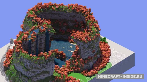 Fire Springs — Minecraft xarita, rasm 1