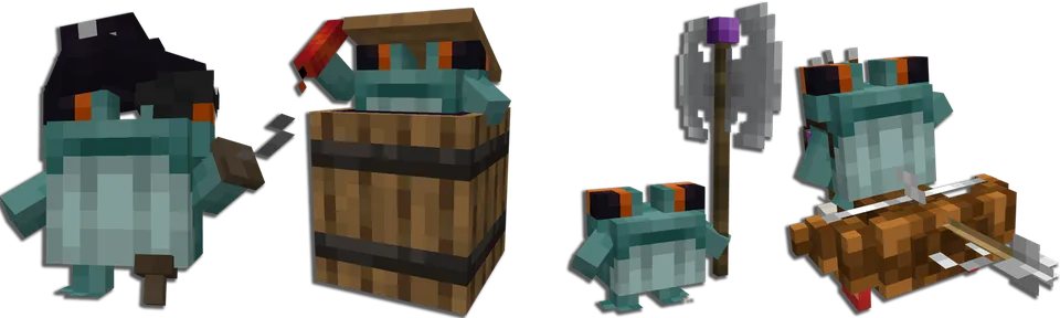 Ribbits: Croaks — Minecraft mod, rasm 3
