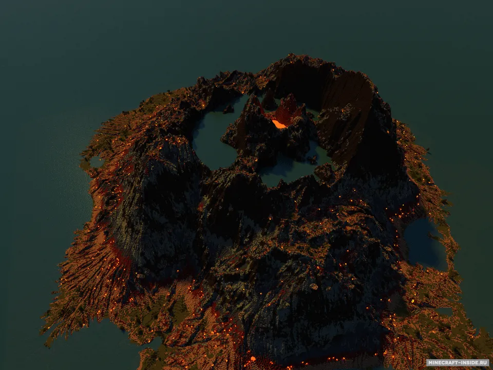 Caldera Volcano — Minecraft xarita, rasm 3