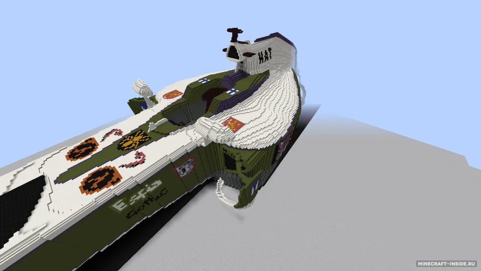 Team Kaapo F1 car — Minecraft xarita, rasm 2