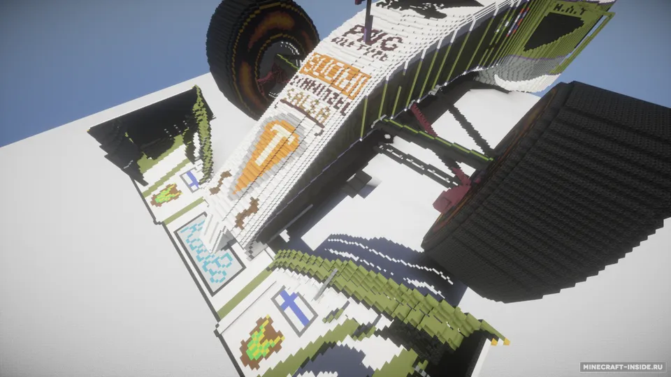 Team Kaapo F1 car — Minecraft xarita, rasm 6