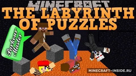 The Labyrinth of Puzzles — Minecraft xarita, rasm 1