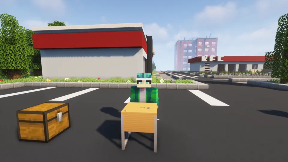 Maktabga qaytish — Minecraft mod, rasm 2