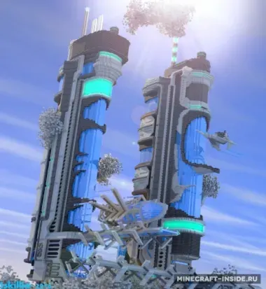 Futuristic tower