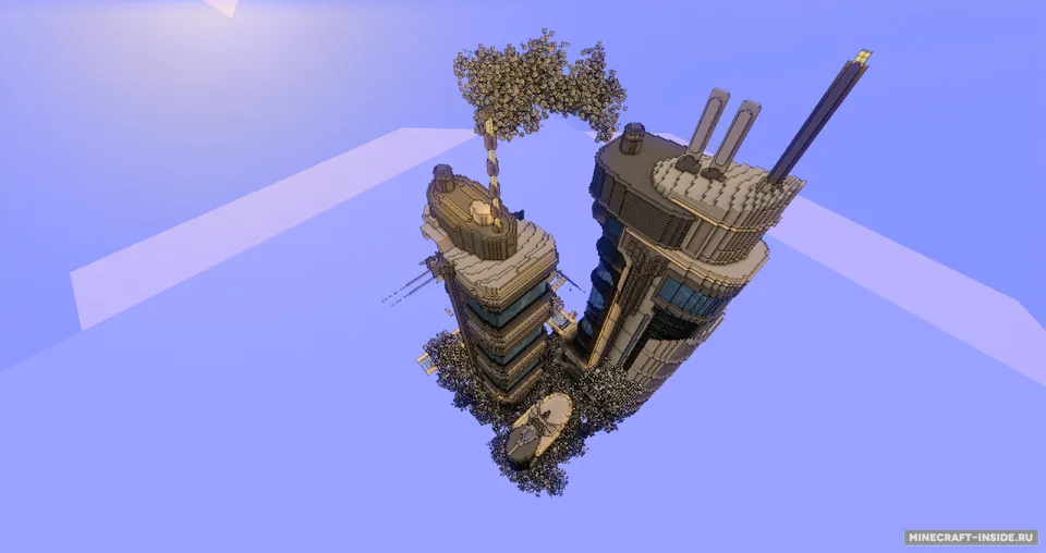 Futuristic tower — Minecraft xarita, rasm 2