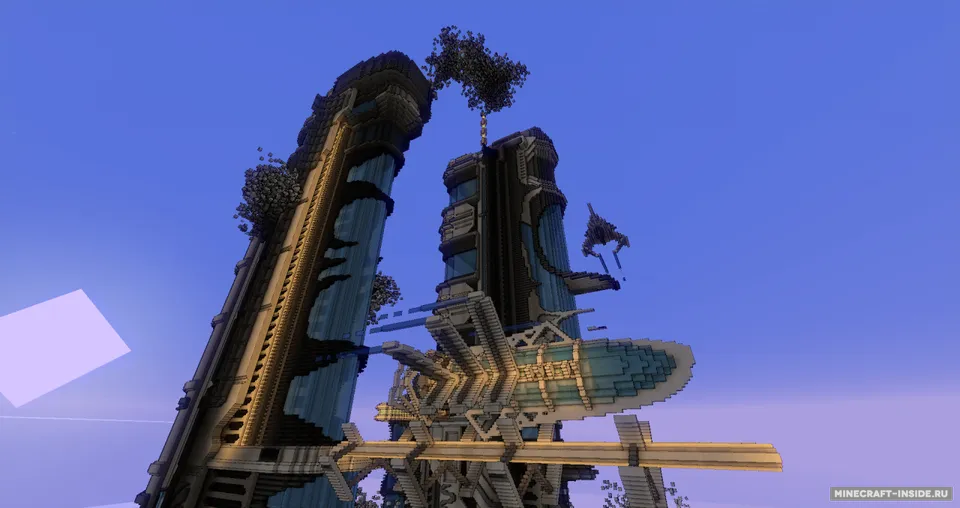 Futuristic tower — Minecraft xarita, rasm 3
