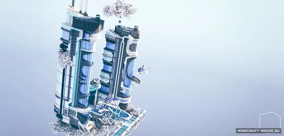 Futuristic tower — Minecraft xarita, rasm 5