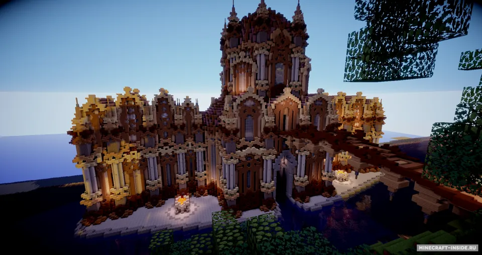 Les Falaises de Brisecers-Ollonet — Minecraft xarita, rasm 2