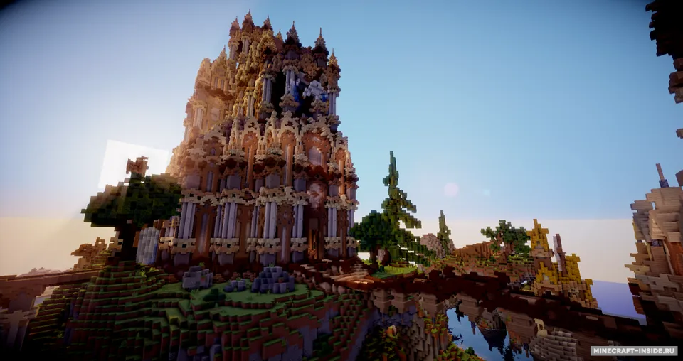 Les Falaises de Brisecers-Ollonet — Minecraft xarita, rasm 3