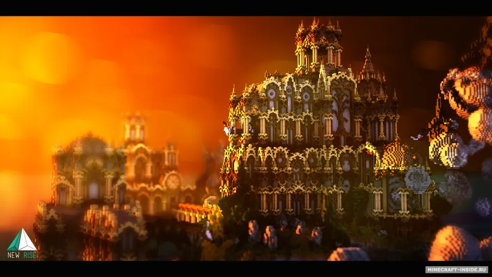 Les Falaises de Brisecers-Ollonet — Minecraft xarita, rasm 5
